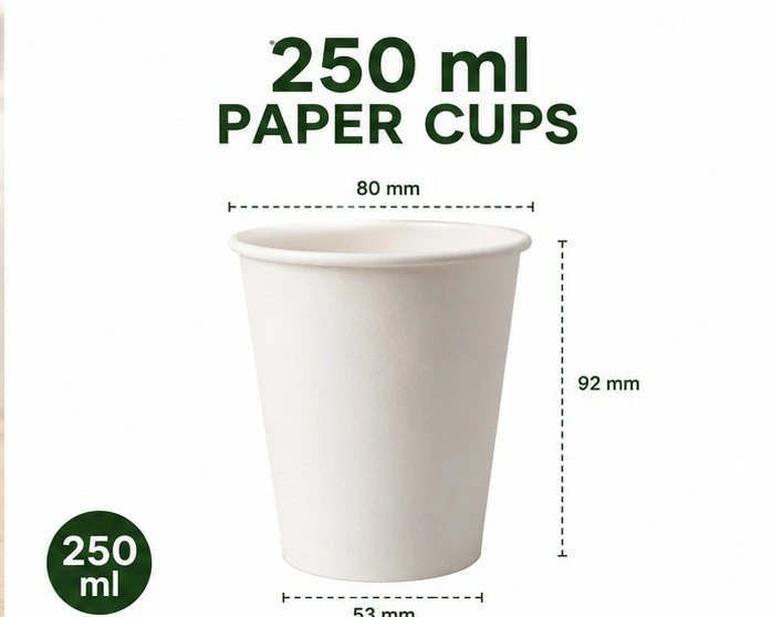 250ml Paper Cups