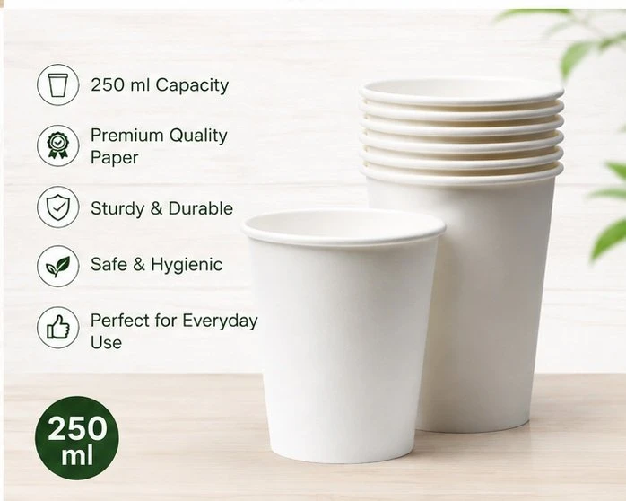 250ml Paper Cups