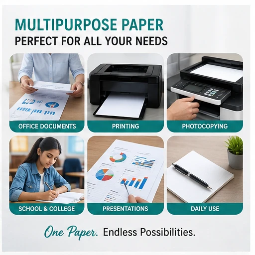 A4 size paper - JK Copier - 70 GSM 4