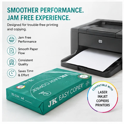 A4 size paper - JK Copier - 70 GSM 5