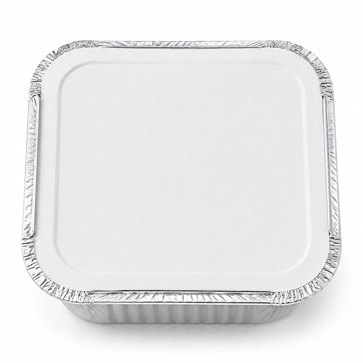 Alluminium silver foil container - 250ml