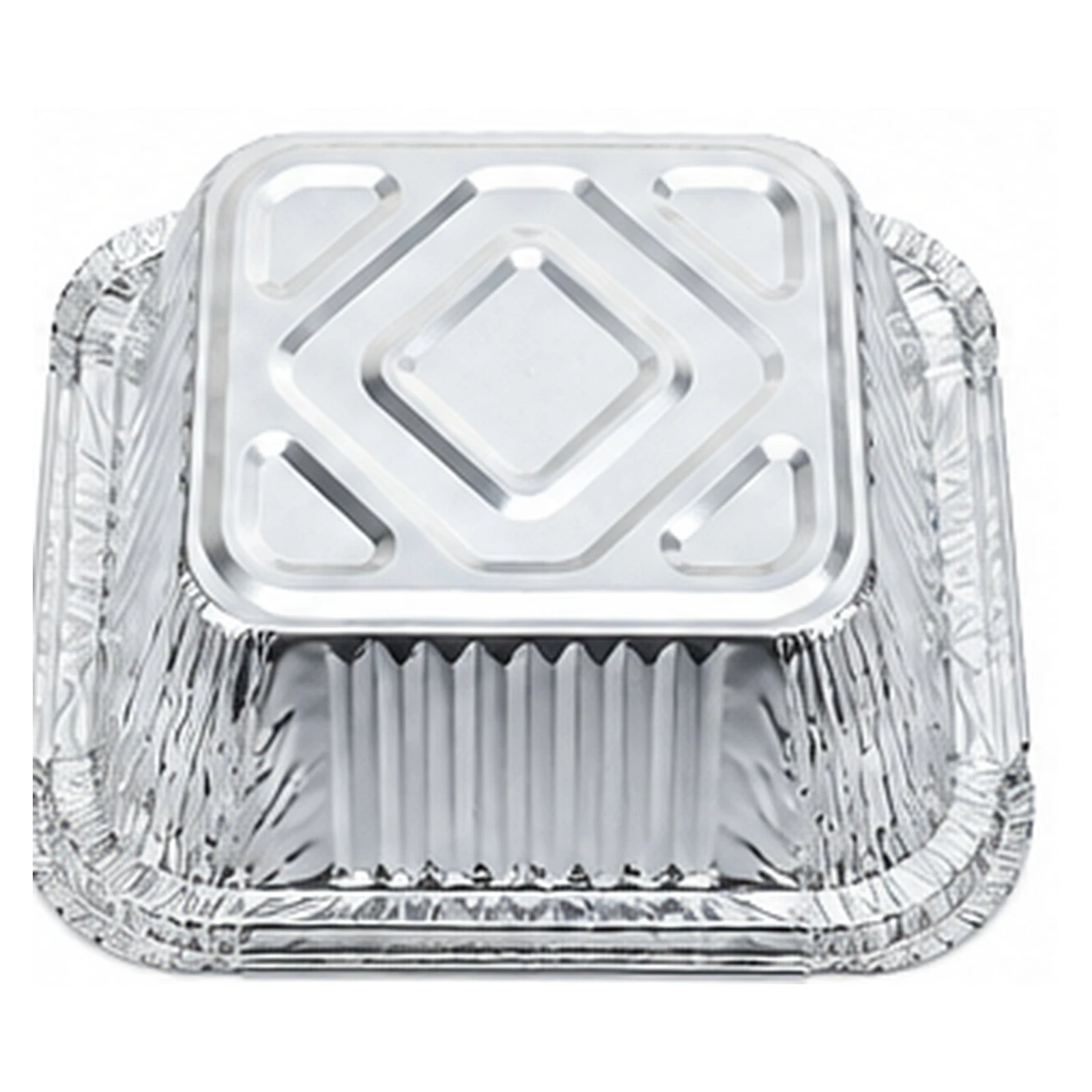 Alluminium silver foil container - 250ml 6