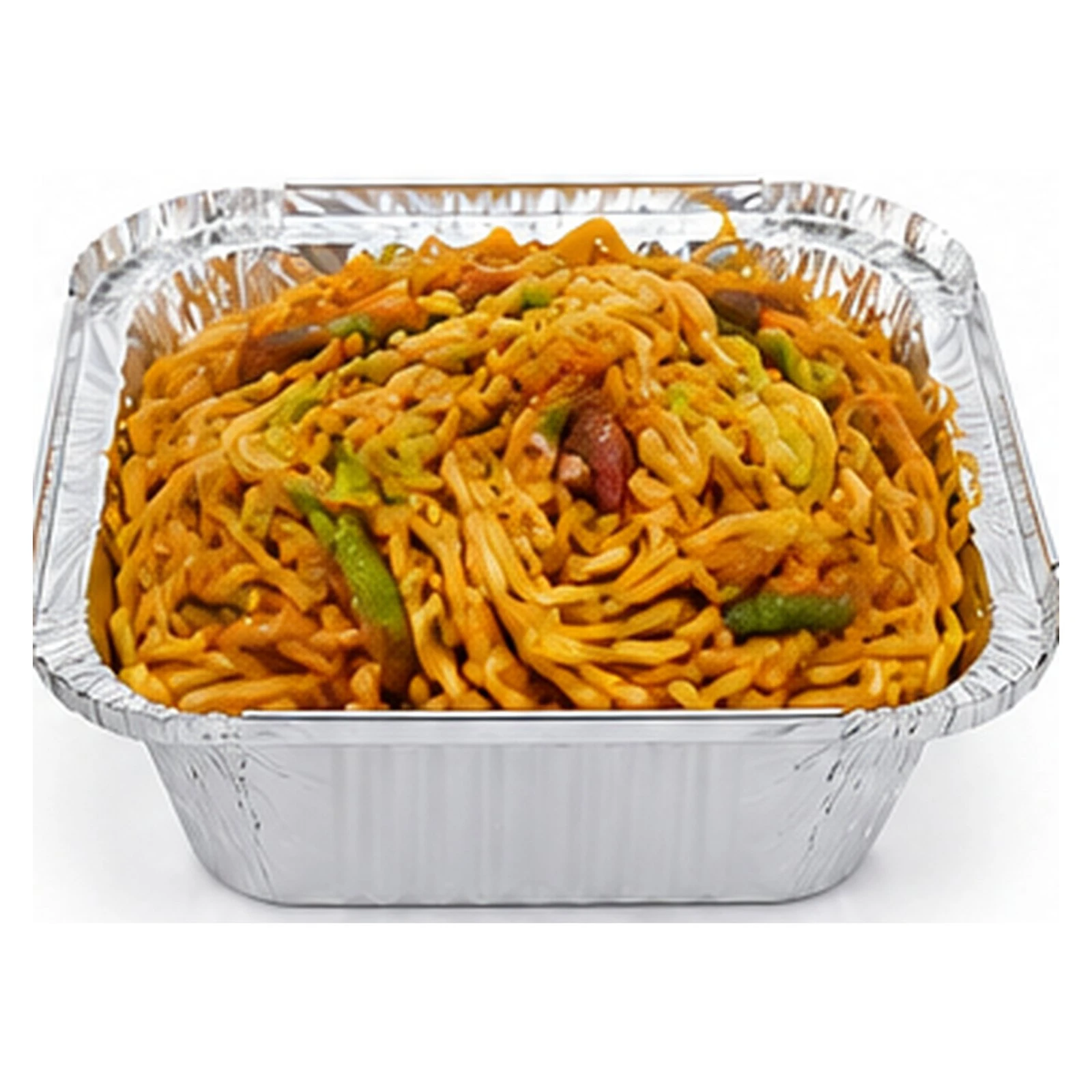 Alluminium silver foil container - 250ml 7