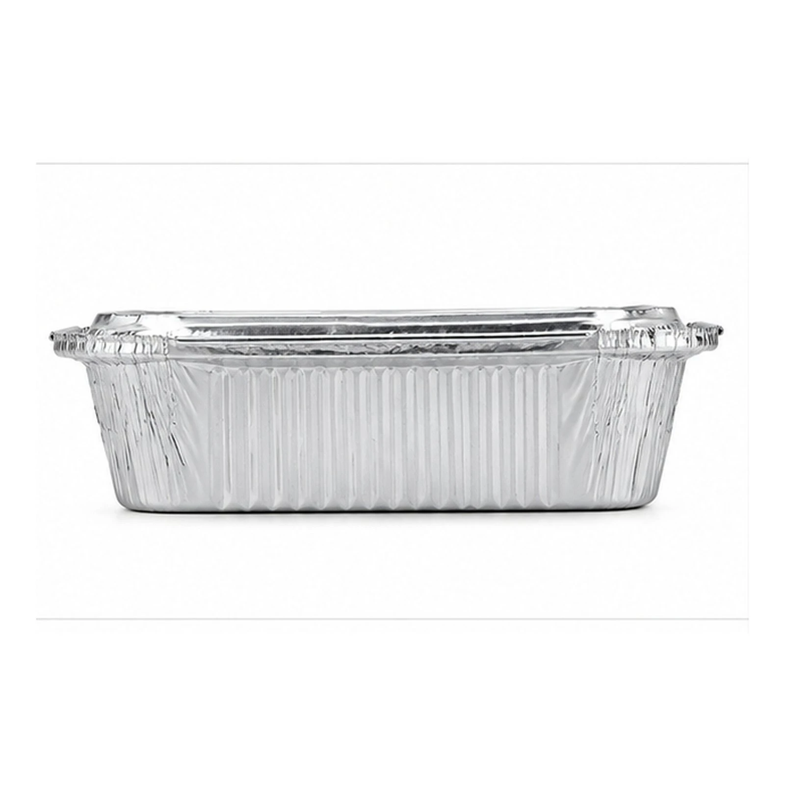 Alluminium silver foil container - 450ml 3