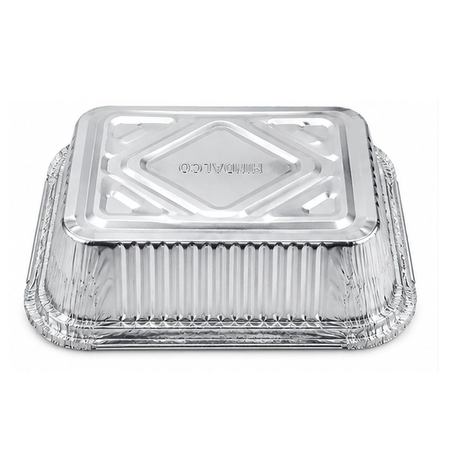 Alluminium silver foil container - 450ml 4