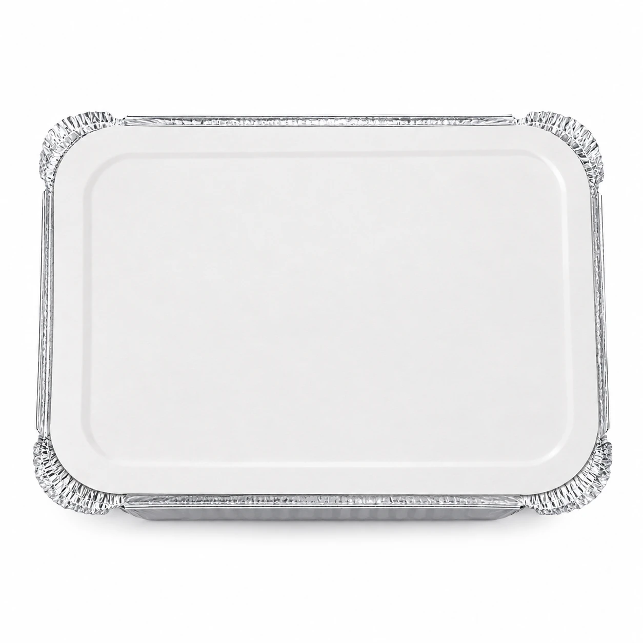Alluminium silver foil container - 750ml
