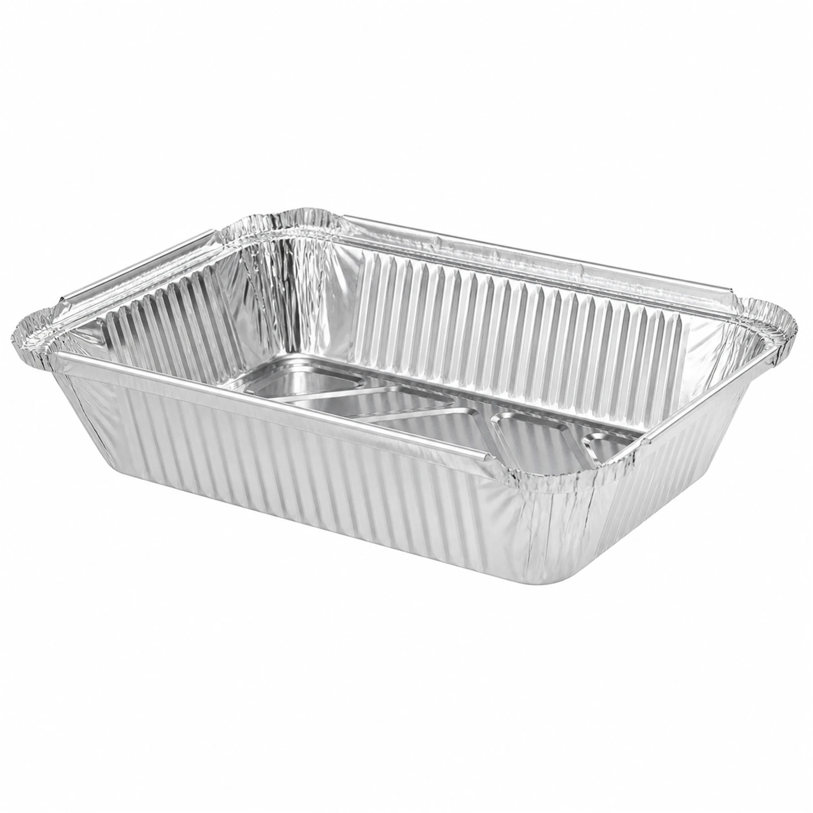 Alluminium silver foil container - 750ml 4