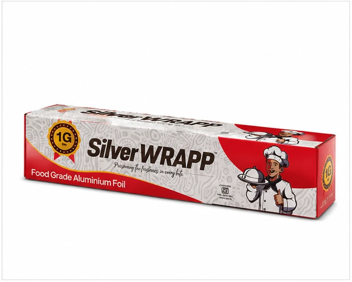 Aluminium Foil, Silver Wrap