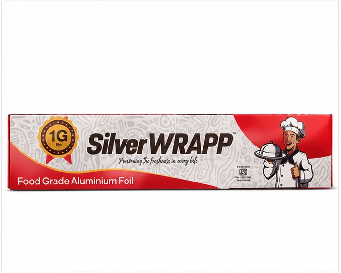 Aluminium Foil, Silver Wrap 3