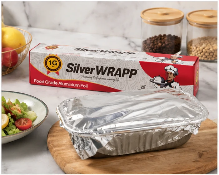 Aluminium Foil, Silver Wrap 4