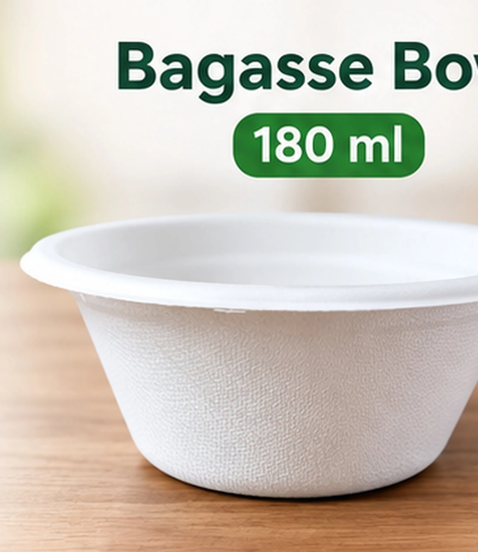 Bagasse bowl 180 ml