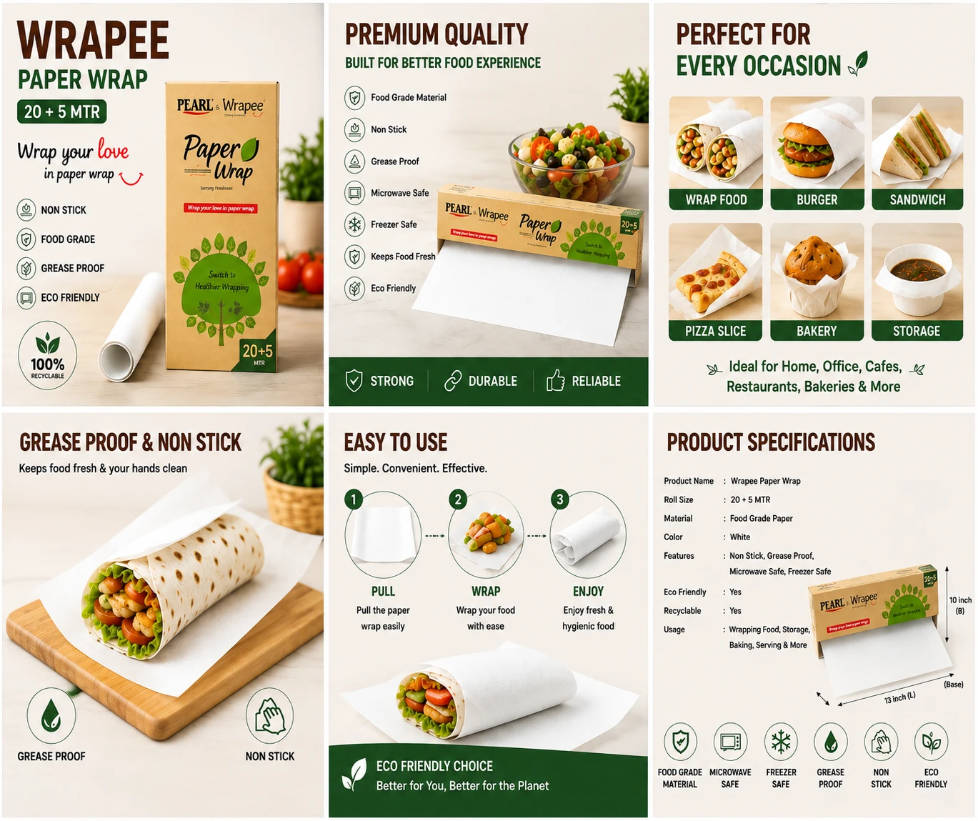 Wrapee Paper Wrap 18% (NEW)
