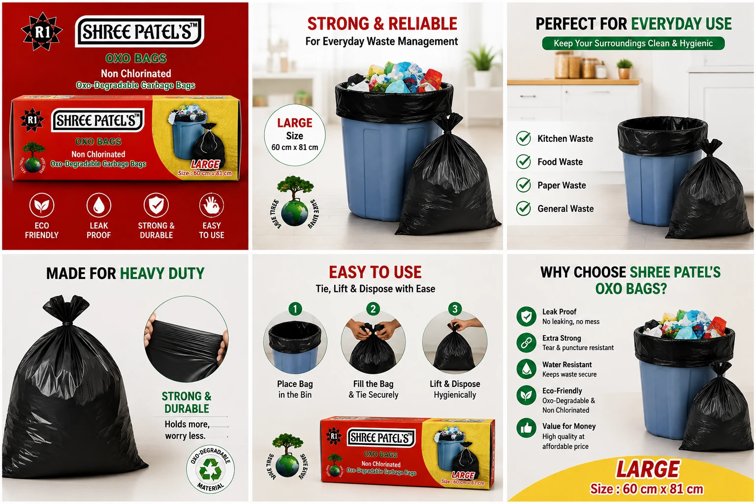 Garbage Bag - Large