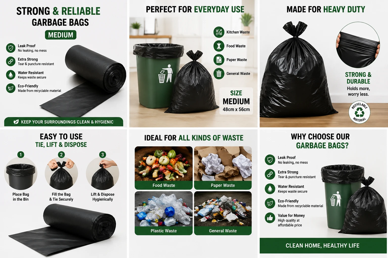Garbage Bag - medium