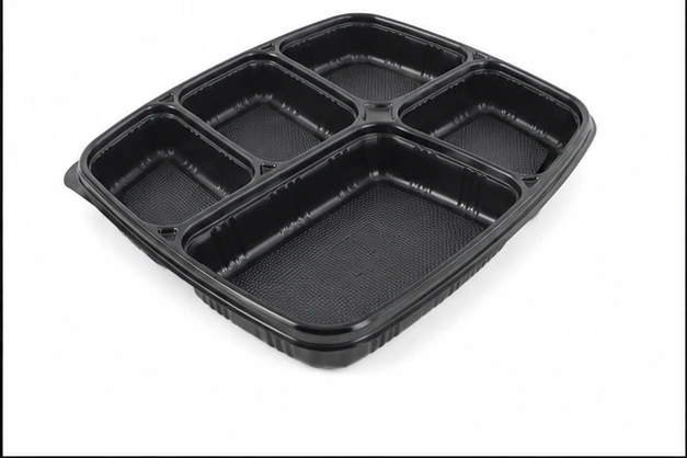 5 compartment meal tray with lid 8