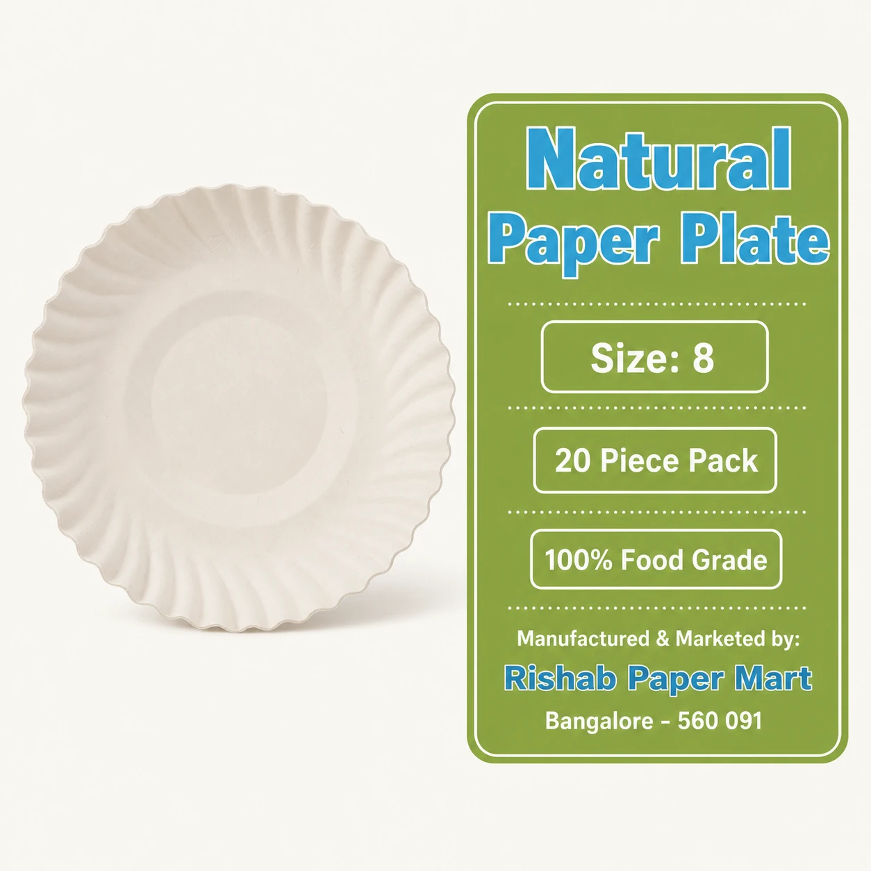 Paper Plate No.8