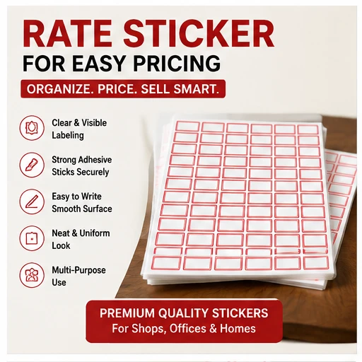 Sticker for MRP