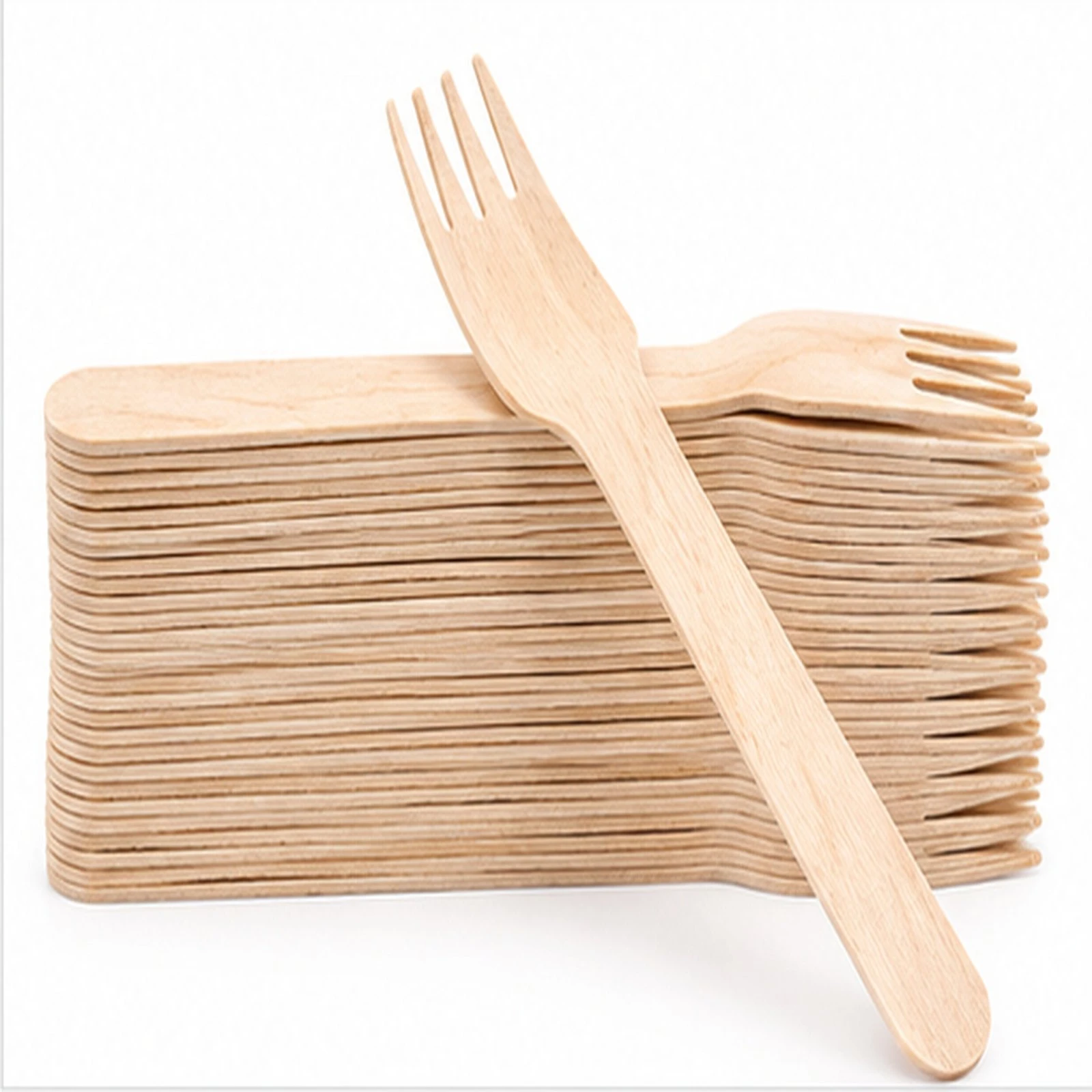 Disposable Wooden Forks 140mm