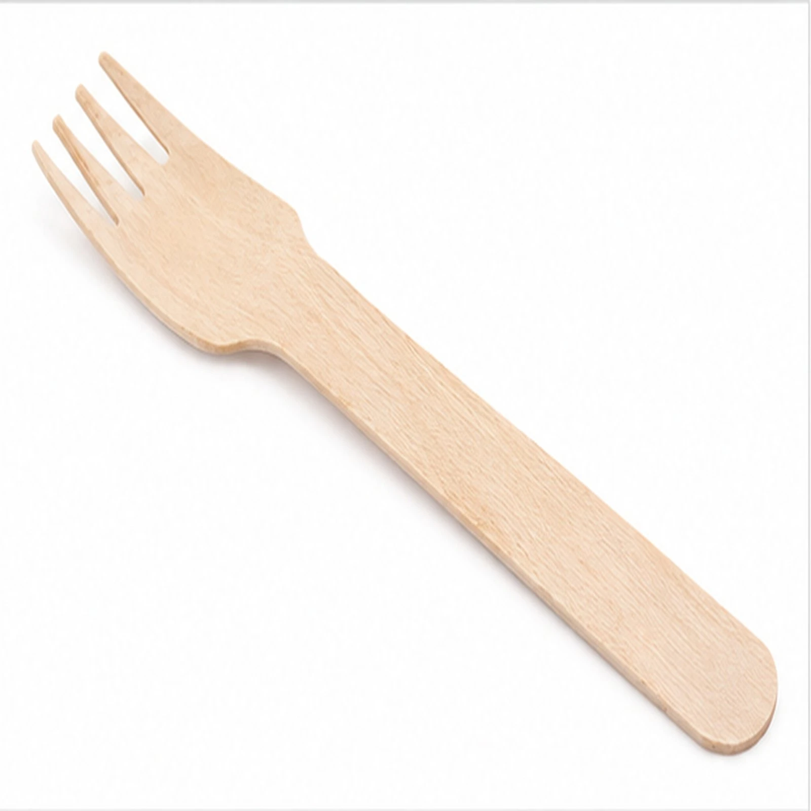 Disposable Wooden Forks 140mm 3