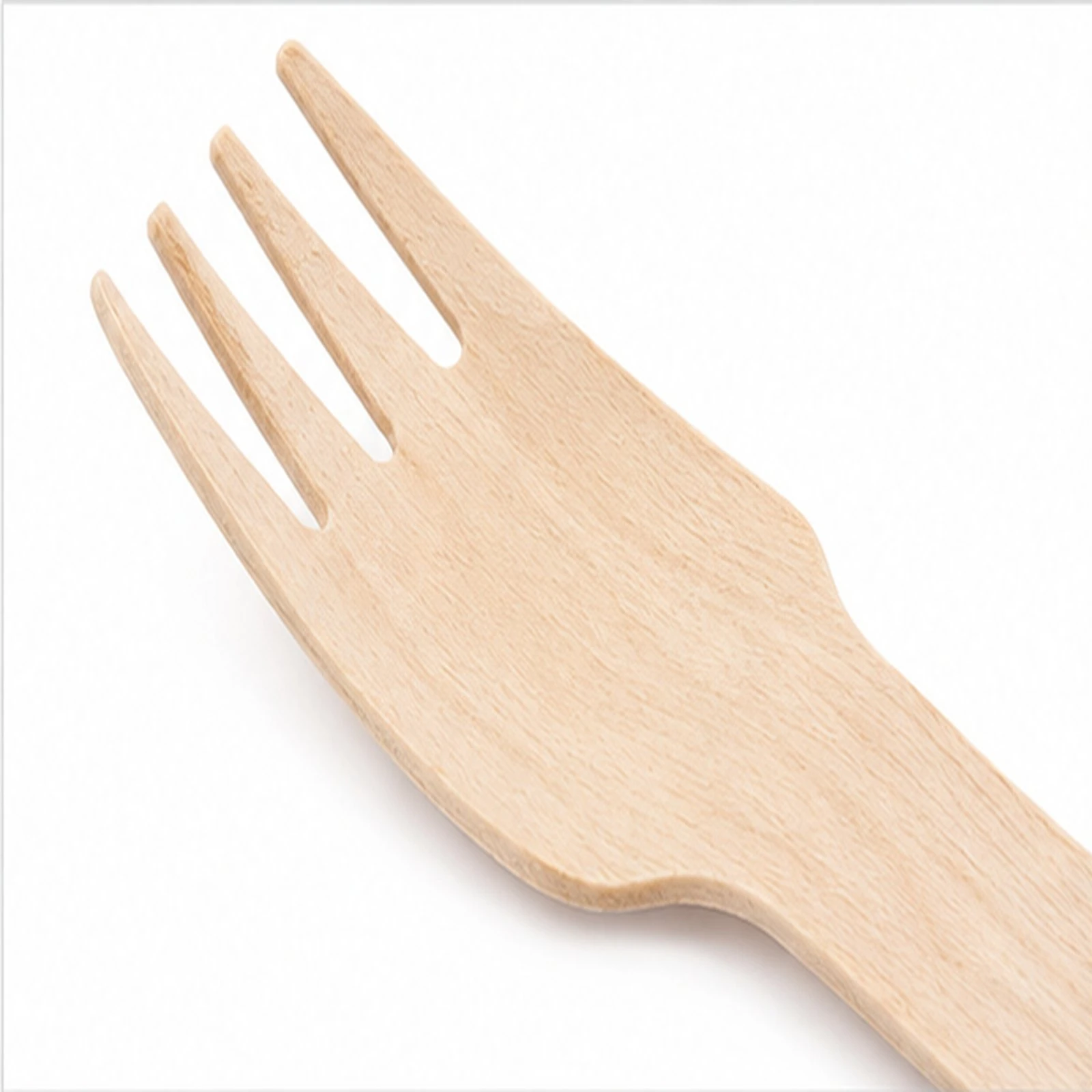 Disposable Wooden Forks 140mm 4