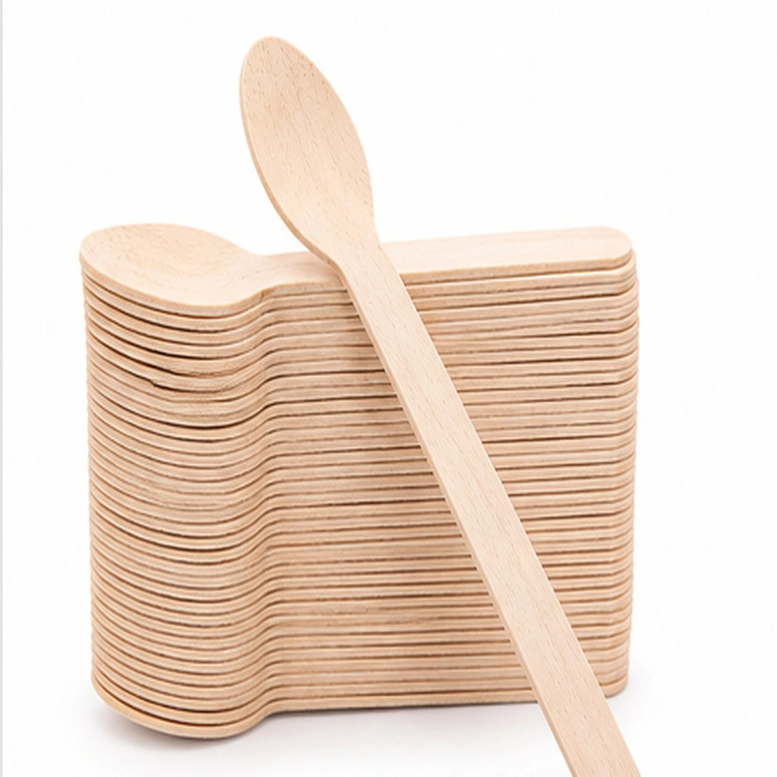 Disposable Wooden Spoons 160mm