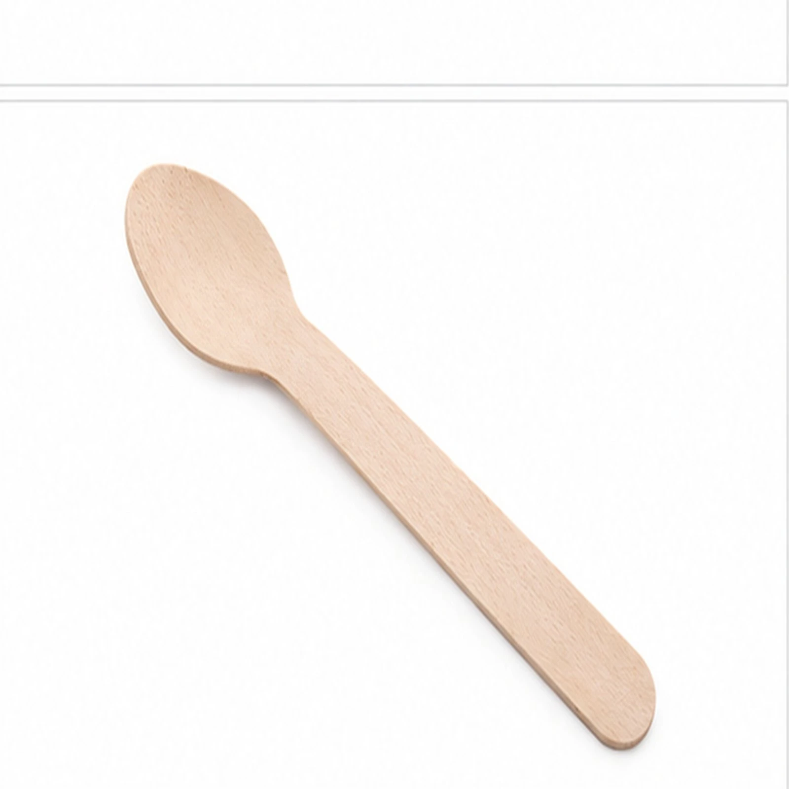 Disposable Wooden Spoons 160mm 3