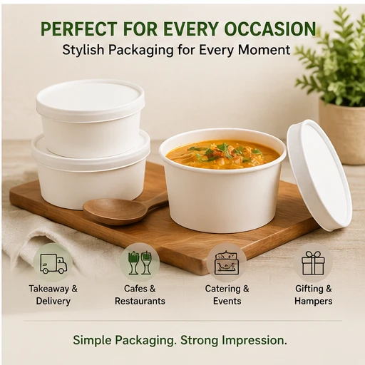 white container with lid - 250ml 7